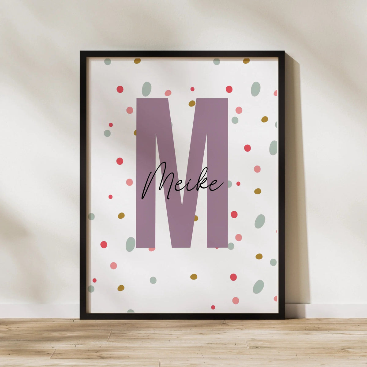 Personalisiertes Kinderzimmerposter mit Namen Little Mathilda Little Mathilda Emaille Tasse