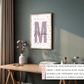 Personalisiertes Kinderzimmerposter mit Namen Little Mathilda Little Mathilda Emaille Tasse