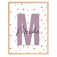 Personalisiertes Kinderzimmerposter mit Namen Little Mathilda Little Mathilda Emaille Tasse