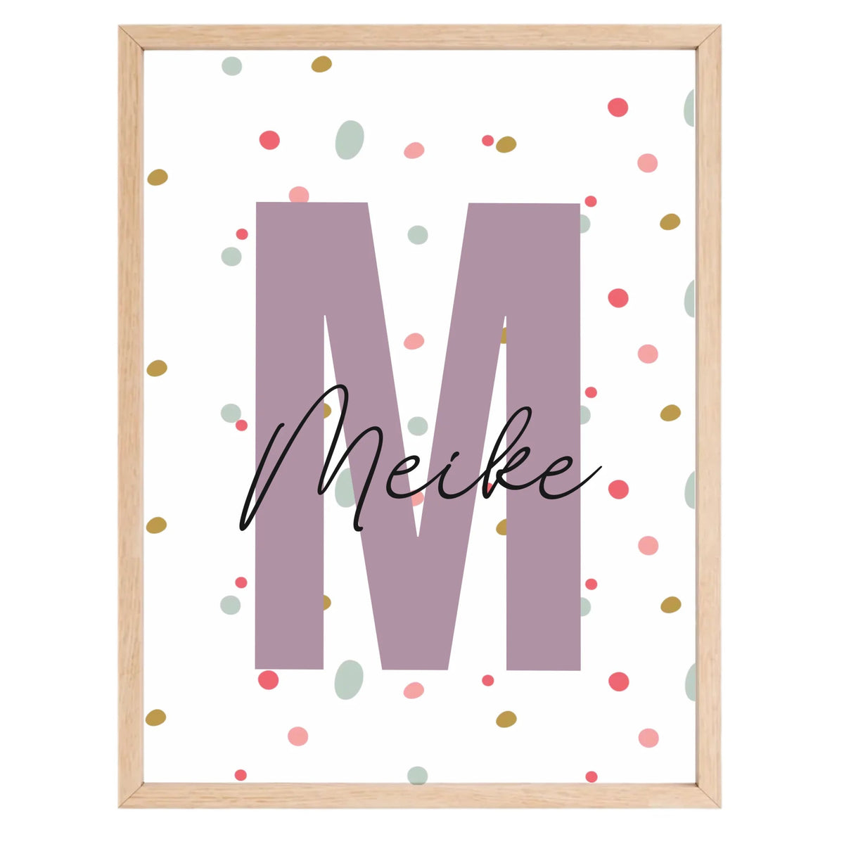 Personalisiertes Kinderzimmerposter mit Namen Little Mathilda Little Mathilda Emaille Tasse