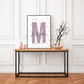 Personalisiertes Kinderzimmerposter mit Namen Little Mathilda Little Mathilda Emaille Tasse