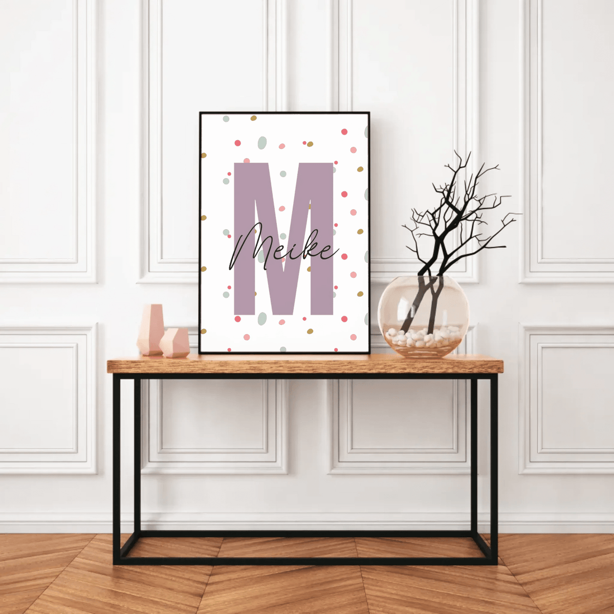 Personalisiertes Kinderzimmerposter mit Namen Little Mathilda Little Mathilda Emaille Tasse