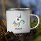 Raketenflieger Little Mathilda Little Mathilda Emaille Tasse