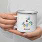 Raketenflieger Little Mathilda Little Mathilda Emaille Tasse