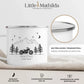 Retro Motorrad Camping Tasse Little Mathilda Little Mathilda Emaille Tasse