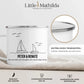 Segler Tasse mit Namen Little Mathilda Little Mathilda Emaille Tasse