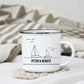 Segler Tasse mit Namen Little Mathilda Little Mathilda Emaille Tasse