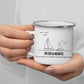 Segler Tasse mit Namen Little Mathilda Little Mathilda Emaille Tasse