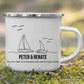 Segler Tasse mit Namen Little Mathilda Little Mathilda Emaille Tasse