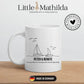 Segler Tasse mit Namen Little Mathilda merchOne Emaille Tasse