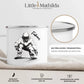 Snowboarder Emaille Tasse mit Namen – Individuelles Winter - & Outdoor - Geschenk Little Mathilda Little Mathilda Emaille Tasse