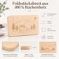 Personalisiertes Frühstücksbrett Camping van mit Aufstelldach mit Namen und Gravur aus 100% Buchenholz Little Mathilda Little Mathilda Frühstücksbrett