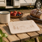 Personalisiertes Frühstücksbrett Camping van mit Aufstelldach mit Namen und Gravur aus 100% Buchenholz Little Mathilda Little Mathilda Frühstücksbrett
