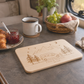 Personalisiertes Frühstücksbrett für Camper "Camper Van" mit Namen und Gravur aus 100% Buchenholz Little Mathilda Little Mathilda Frühstücksbrett