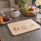 Personalisiertes Frühstücksbrett Wohnmobilcamper mit Namen und Gravur aus Buchenholz Little Mathilda Little Mathilda Frühstücksbrett