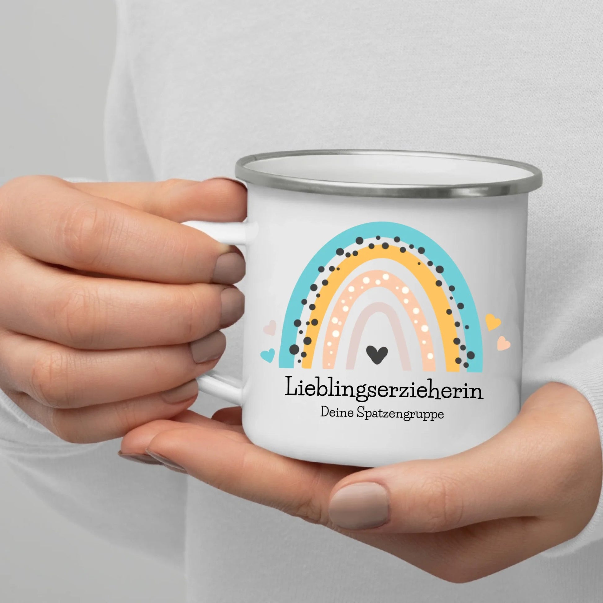 Abschiedsgeschenk für Erzieher: "Danke, dass du uns..." Little Mathilda Little Mathilda Keramik Tasse