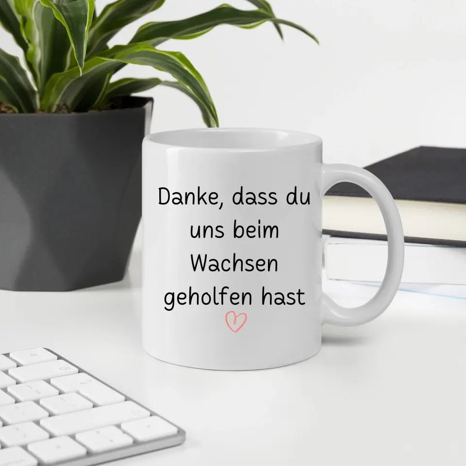 Abschiedsgeschenk für Erzieher: "Danke, dass du uns..." Little Mathilda Little Mathilda Keramik Tasse