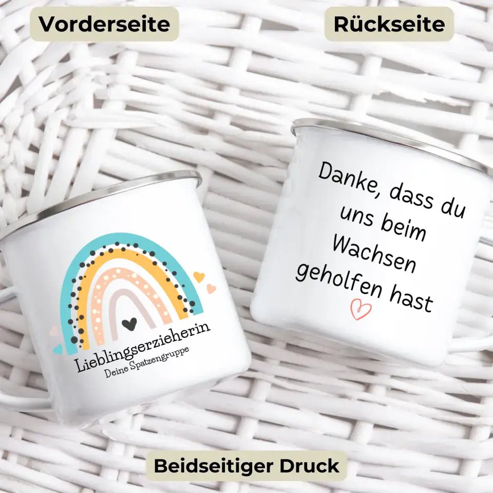 Abschiedsgeschenk für Erzieher: "Danke, dass du uns..." Little Mathilda Little Mathilda Keramik Tasse