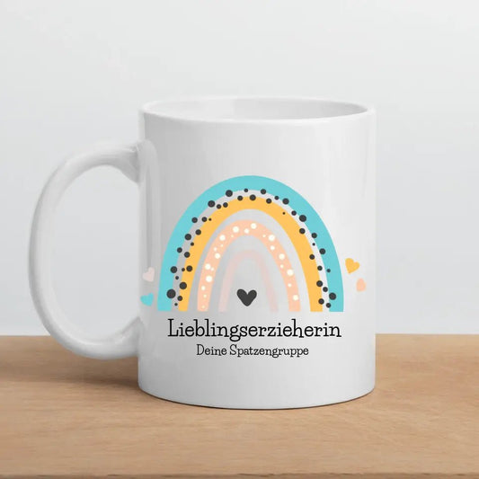 Abschiedsgeschenk für Erzieher: "Danke, dass du uns..." Little Mathilda Little Mathilda Keramik Tasse