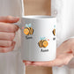 Abschiedsgeschenk Kita: Kitagruppe "Biene / Hummeln" Little Mathilda Little Mathilda Keramik Tasse