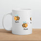Abschiedsgeschenk Kita: Kitagruppe "Biene / Hummeln" Little Mathilda Little Mathilda Keramik Tasse