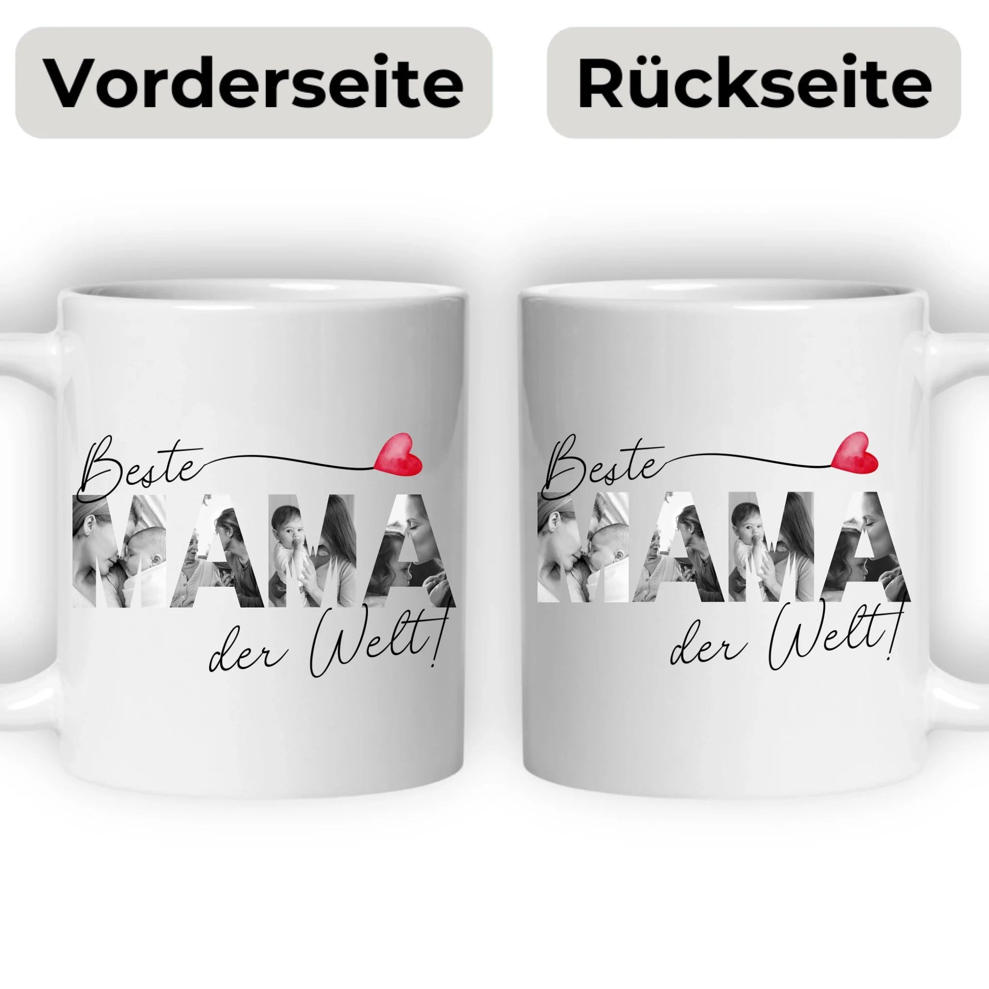 Beste Mama Tasse mit Fotos Little Mathilda Little Mathilda Keramik Tasse
