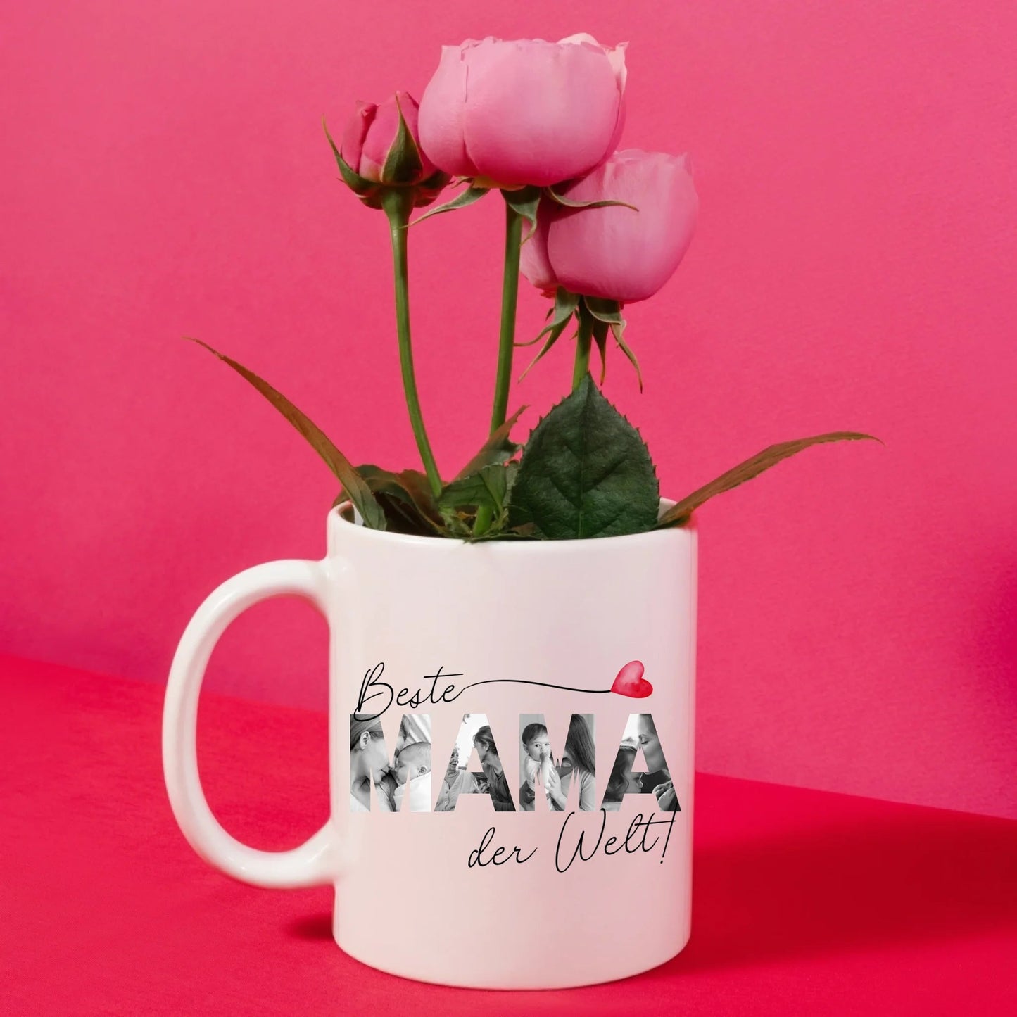 Beste Mama Tasse mit Fotos Little Mathilda Little Mathilda Keramik Tasse