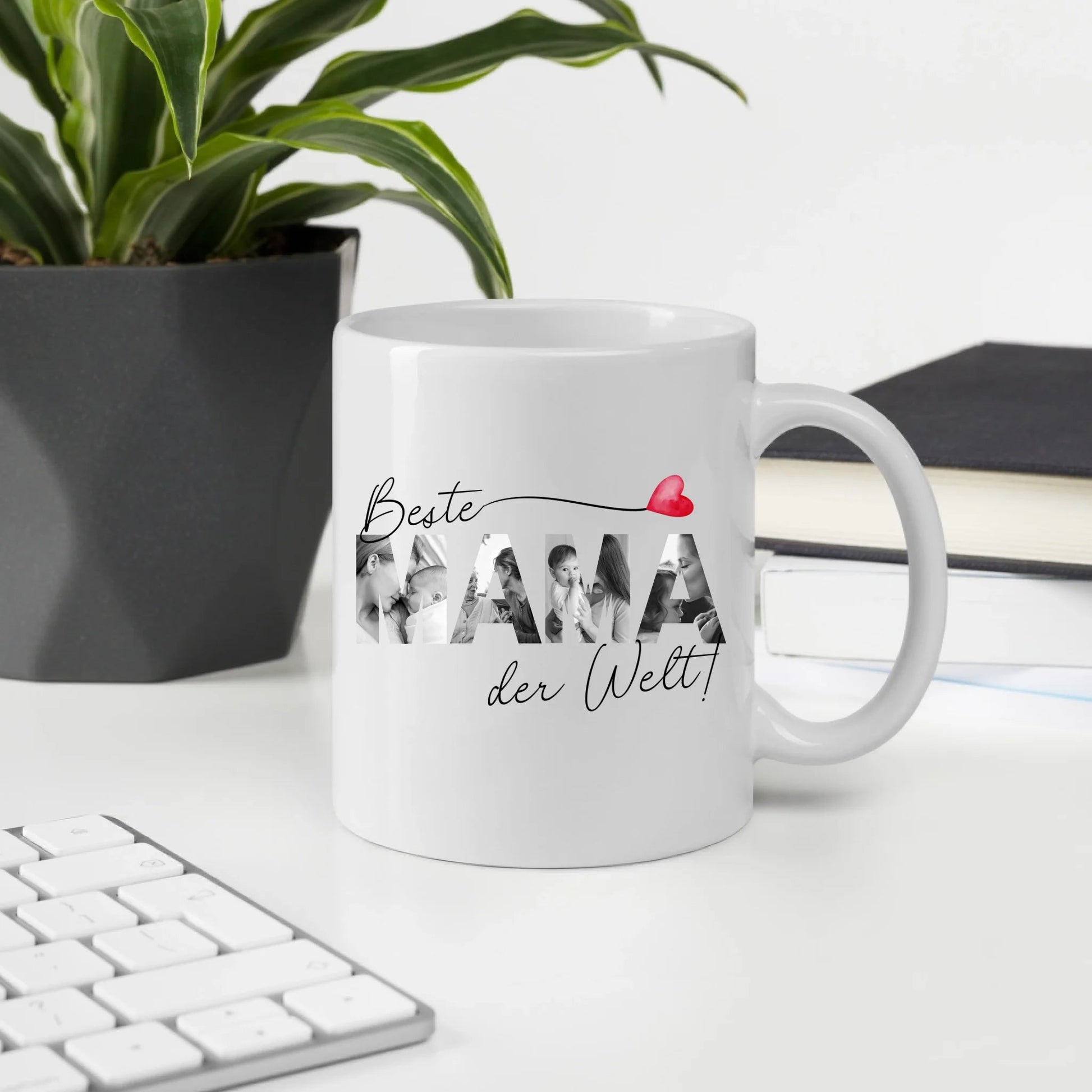 Beste Mama Tasse mit Fotos Little Mathilda Little Mathilda Keramik Tasse