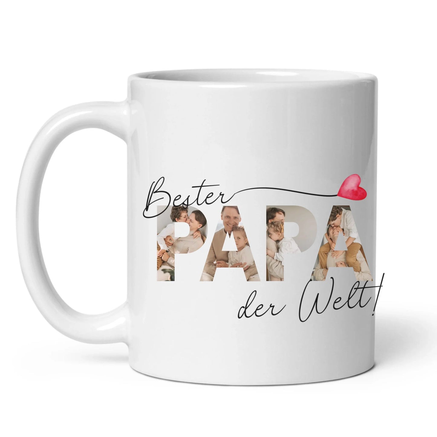 Bester Papa Tasse mit Fotos Little Mathilda Little Mathilda Keramik Tasse