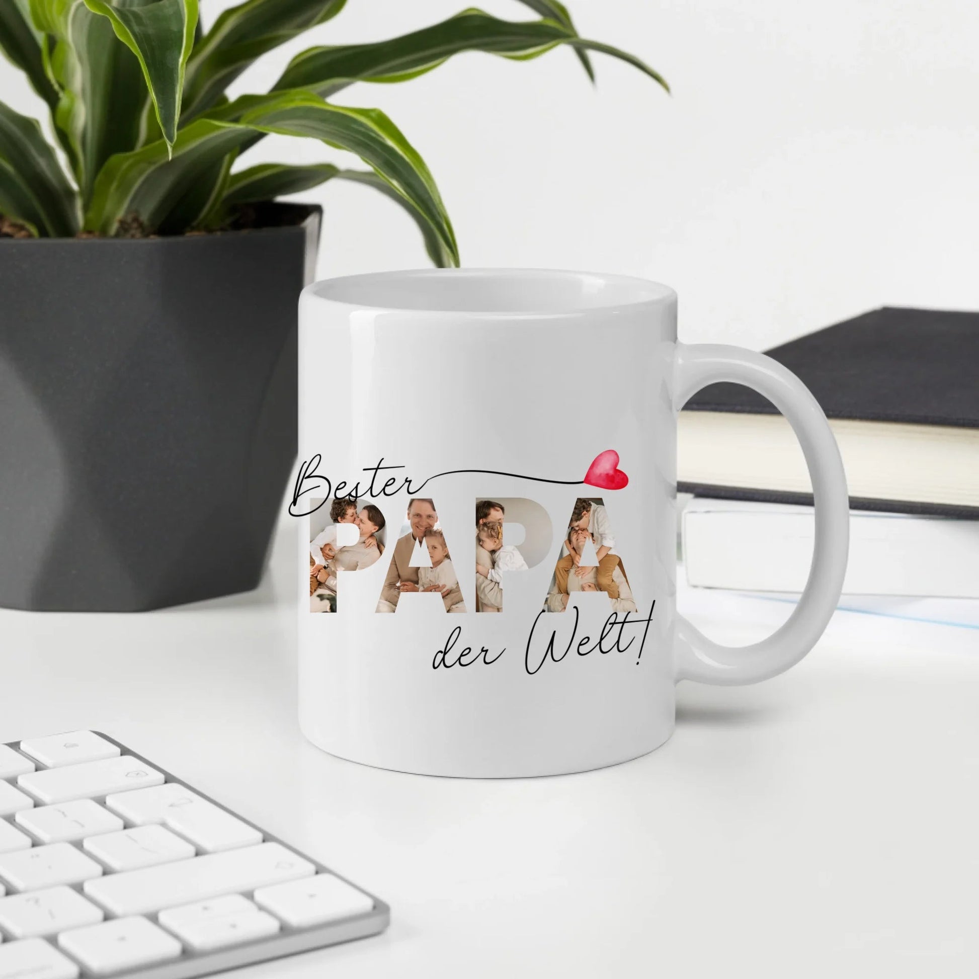 Bester Papa Tasse mit Fotos Little Mathilda Little Mathilda Keramik Tasse