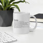 Definitionstasse Arbeitskollegin Little Mathilda Little Mathilda Keramik Tasse