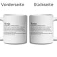 Definitionstasse Arbeitskollegin Little Mathilda Little Mathilda Keramik Tasse