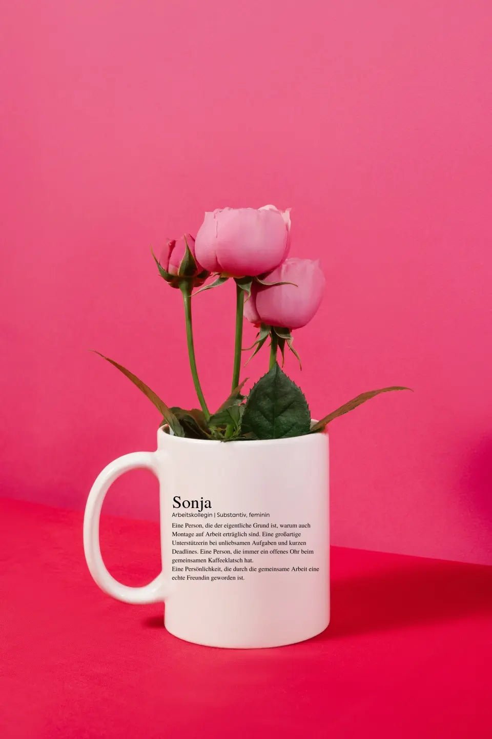 Definitionstasse Arbeitskollegin Little Mathilda Little Mathilda Keramik Tasse