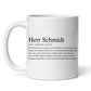 Definitionstasse Lehrer mit Namen Little Mathilda Little Mathilda Keramik Tasse