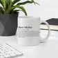 Definitionstasse Lehrer mit Namen Little Mathilda Little Mathilda Keramik Tasse