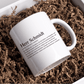 Definitionstasse Lehrer mit Namen Little Mathilda Little Mathilda Keramik Tasse