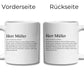 Definitionstasse Lehrer mit Namen Little Mathilda Little Mathilda Keramik Tasse
