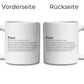 Definitionstasse Rentner Little Mathilda Little Mathilda Keramik Tasse