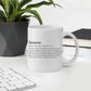 Definitionstasse Rentnerin Little Mathilda Little Mathilda Keramik Tasse