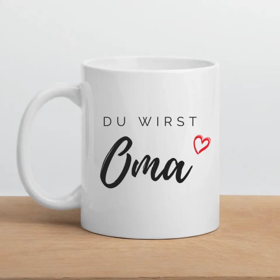 Du wirst Oma... Little Mathilda Little Mathilda Keramik Tasse