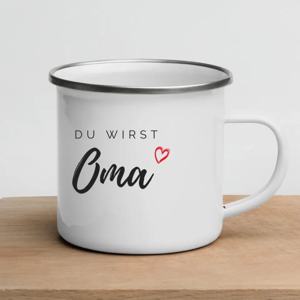 Du wirst Oma... Little Mathilda Little Mathilda Keramik Tasse