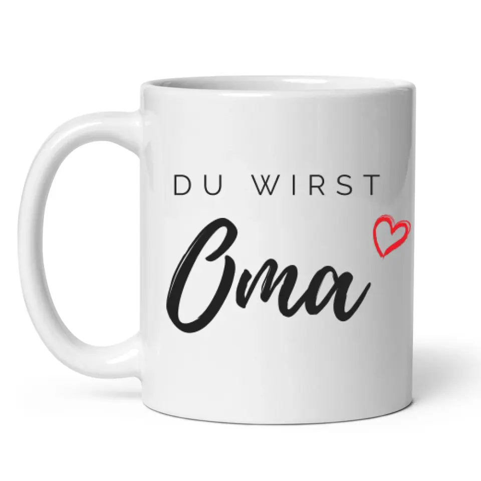 Du wirst Oma... Little Mathilda Little Mathilda Keramik Tasse