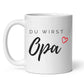 Du wirst Opa... Little Mathilda Little Mathilda Keramik Tasse