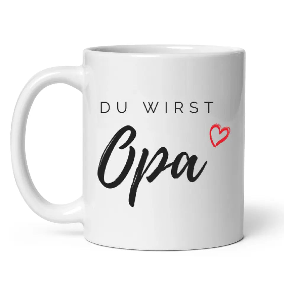 Du wirst Opa... Little Mathilda Little Mathilda Keramik Tasse