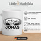 Skifahrer Tasse mit Namen Little Mathilda Little Mathilda Keramik Tasse, Emaille Tasse