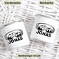 Skifahrer Tasse mit Namen Little Mathilda Little Mathilda Keramik Tasse, Emaille Tasse