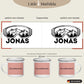 Skifahrer Tasse mit Namen Little Mathilda Little Mathilda Keramik Tasse, Emaille Tasse