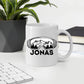 Skifahrer Tasse mit Namen Little Mathilda Little Mathilda Keramik Tasse, Emaille Tasse