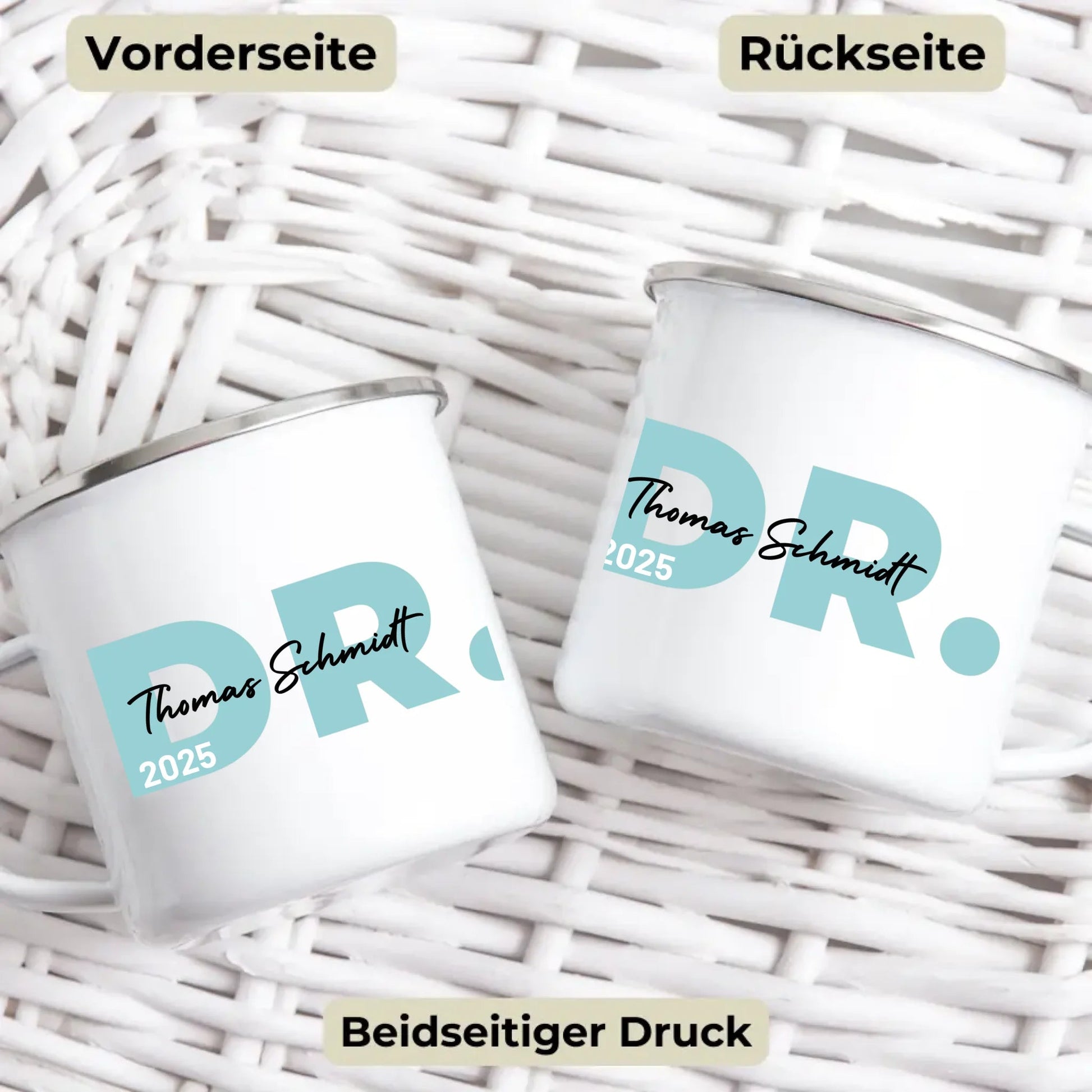 Geschenk zum Doktortitel: Personalisierte Tasse Doktor 2025 Little Mathilda Little Mathilda Keramik Tasse