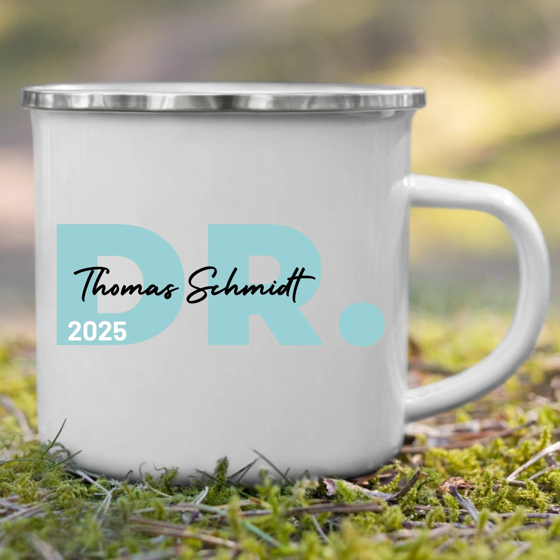 Geschenk zum Doktortitel: Personalisierte Tasse Doktor 2025 Little Mathilda Little Mathilda Keramik Tasse